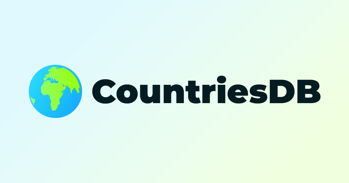 Countries & Subdivision Data API for Regions and States | CountriesDB